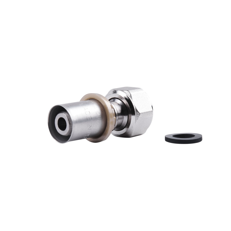 Icma Перехідник прес 16х1/2" ВР з накидною гайкою без конуса №416 (81416ADGH06)