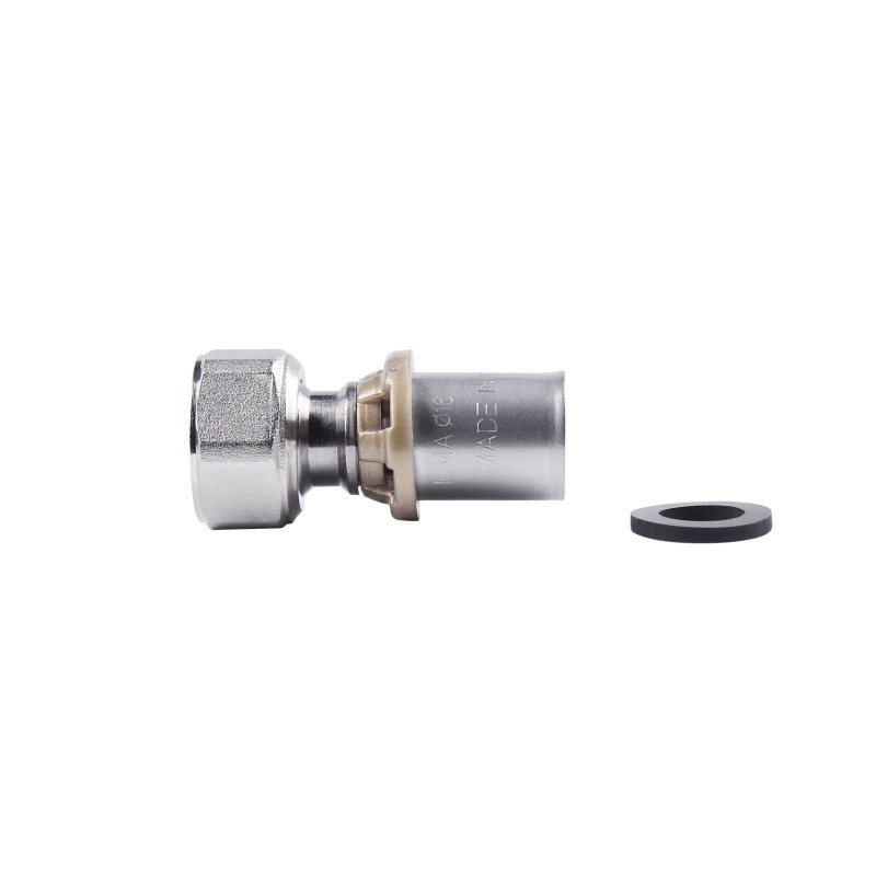 Icma Перехідник прес 16х1/2" ВР з накидною гайкою без конуса №416 (81416ADGH06)