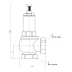 Icma Запобіжний клапан 2" ВР №254 (91254AJ05)