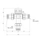 Icma Змішувач термостатичний 3/4" №148 (90148AE05)
