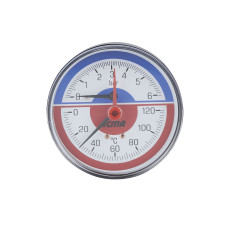 Icma Термоманометр 1/2" 0-6 бар, заднє підключення №259 (91259AD06120)