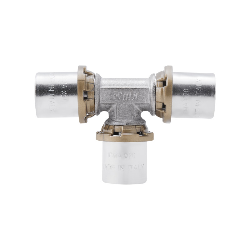 Icma Трійник прес 20х20х20 №406 (81406BQ06)