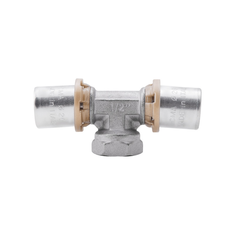 Icma Трійник прес 20х1/2"х20 ВР №408 (81408ADBQ06)