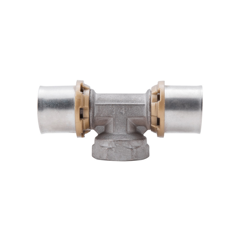 Icma Трійник прес 26х3/4"х26 ВР №408 (81408AEGP06)