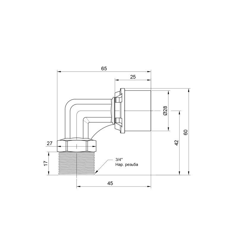 Icma Кутик прес 26х3/4" ЗР №404 (81404AEGP06)