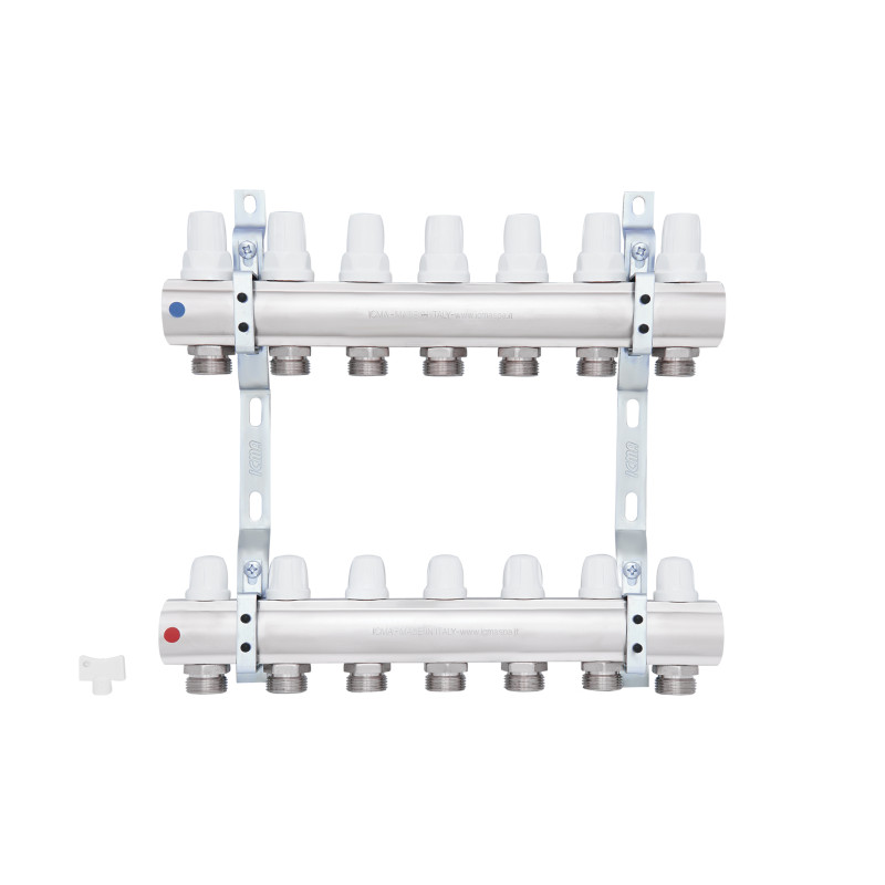 Icma Колектор 1" 7 виходів, без витратоміра №K005 (87K005PR06)