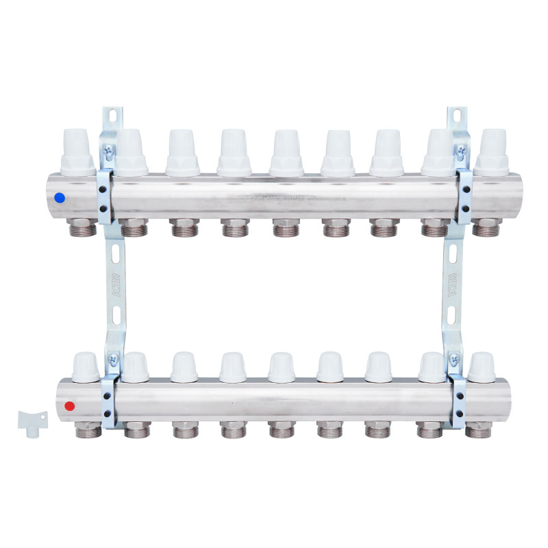 Icma Колектор 1" 9 виходів, без витратоміра №K005 (87K005PS06)