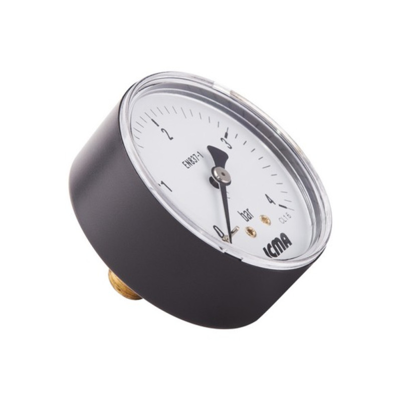 Icma Манометр 1/4" 0-4 бар, заднє підключення №243 (91243AB04)