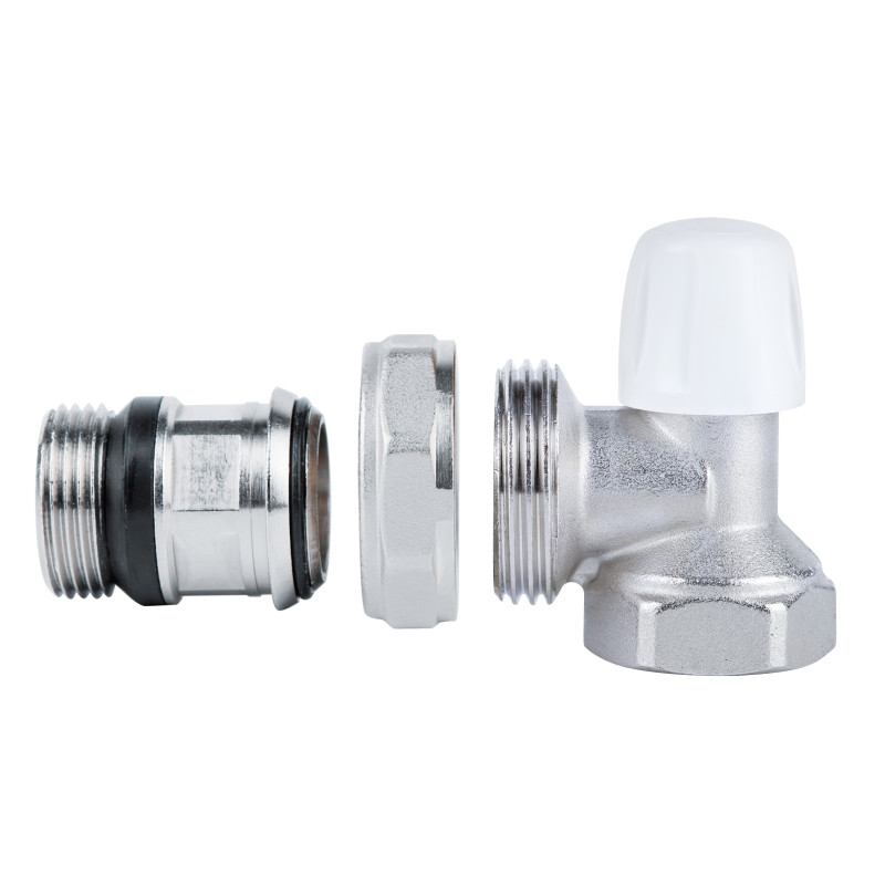 Icma Кран радіаторний 3/4" з антипротіканням кутовий без ручки №805+940 (82805AE06940)