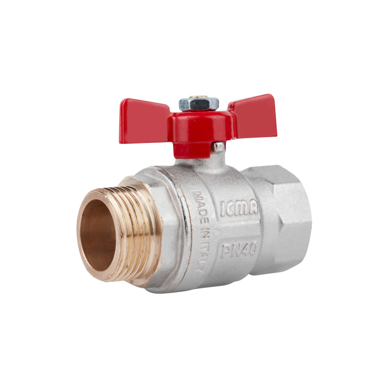 Icma Кран кульовий 1" прямий №351 (87351AF11)