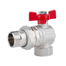 Icma Кран кульовий FAR. ROSSA 3/4" кутовий №361 (87361AE11)