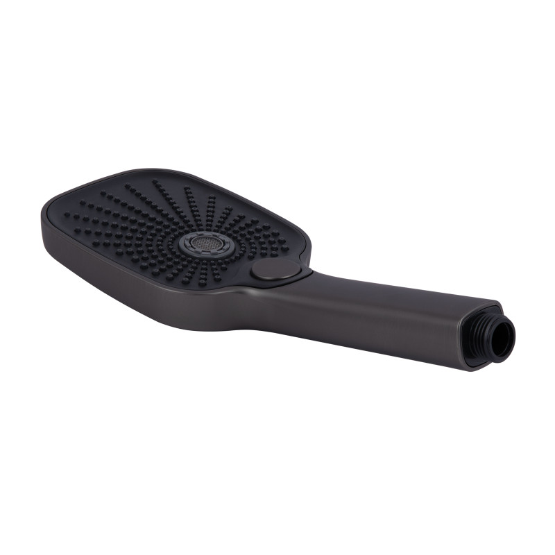 Qtap Душова система для душу Gemini прихованого монтажу на два споживача QTGEM113GMB45698 Gunmetal Black PVD