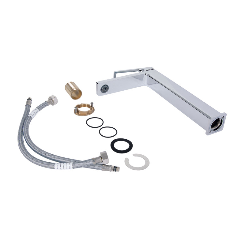 Qtap Змішувач для раковини Gemini Loop високий QTGEM269CRM45700 Chrome