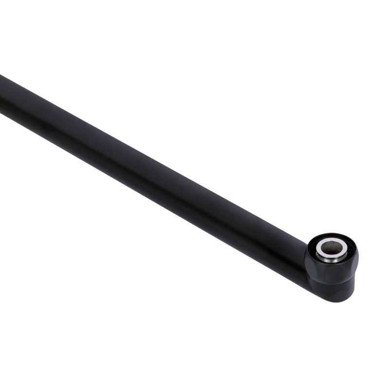 Qtap Змішувач для ванни Taurus з довгим поворотним виливом (з душовим гарнітуром) QTTAU260BLM45664 Black Matt