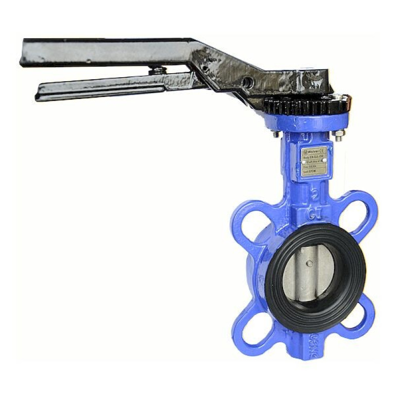 Walver Затвор поворотний дисковий "Батерфляй" Ду 250 (Ру=16, Т= -10..+120 °С) диск: н/ж (W300S16-250)