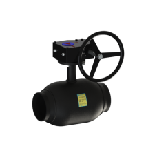 Breeze Кран під приварку 11с337п Ду150/150 з редуктором цільнозварний (Ру=25, Т=-30...+180°С) (000003391)