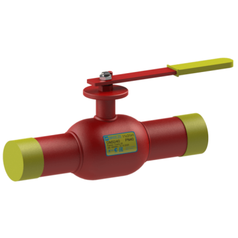 Breeze Кран під приварку 11с31п1 Ду25/20 цільнозварний (Ру=40, Т=-30...+200°С) (000008621)