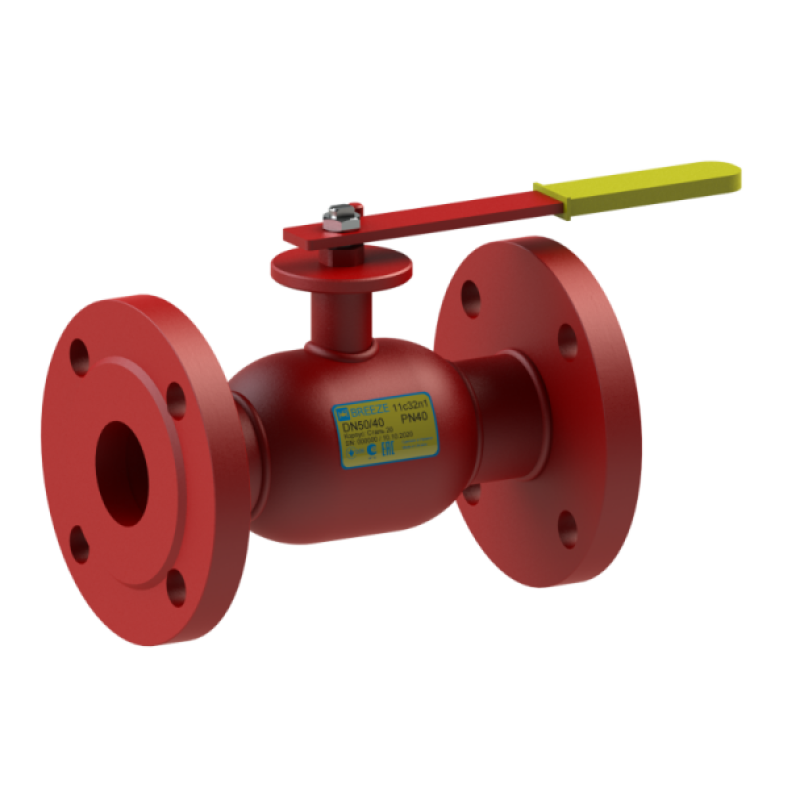 Breeze Кран фланцевий 11с32п1 Ду150/125 цільнозварний (Ру=25, Т=-30...+200°С) (000030160)