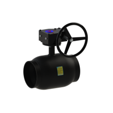 Breeze Кран під приварку 11с331п Ду250/200 з редуктором цільнозварний (Ру=25, Т=-30...+180°С) (000003367)