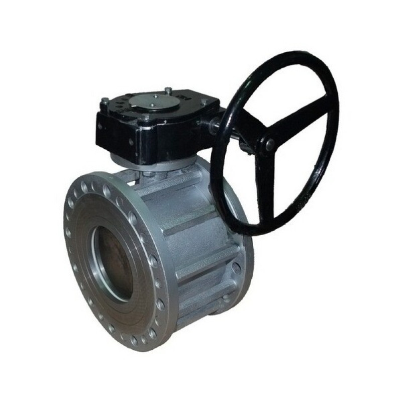 Breeze Кран фланцевий 11с342п укорочений Ду200/150 з редуктором (Ру=16, Т=-30...+180°С) (000004857)