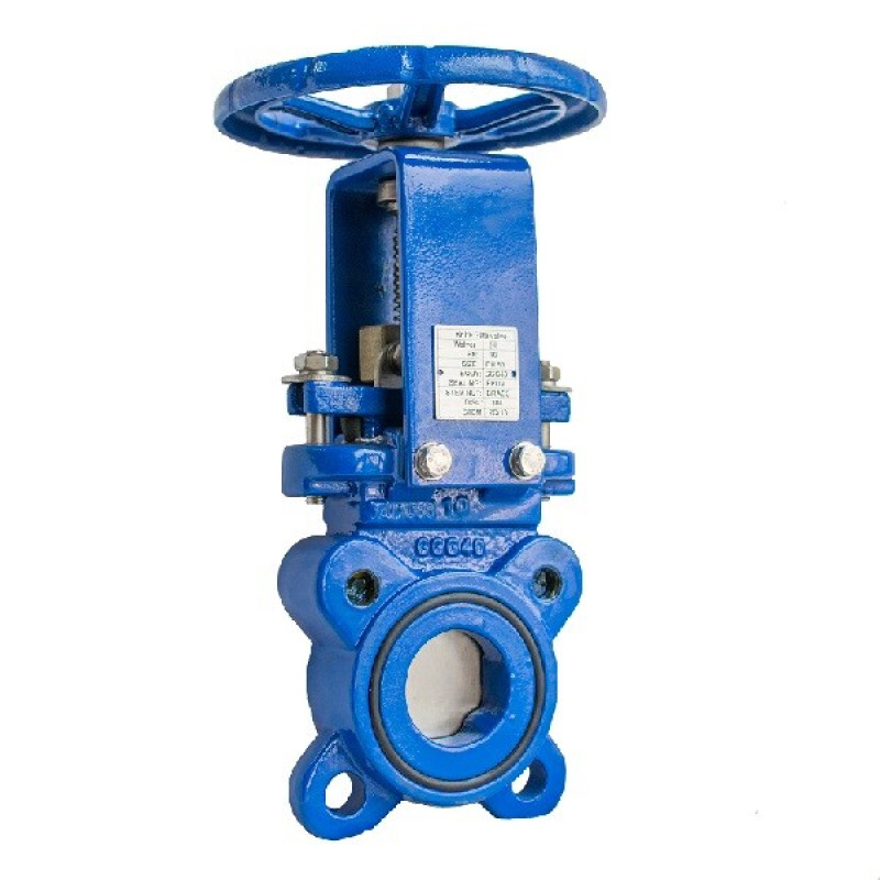 Walver Засувка шиберна Ду 80 (Ру10) міжфланцева невисувним штоком (W294A10-80)