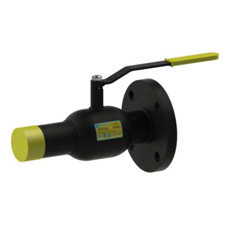 Breeze Кран зварка/фланець 11с34п Ду65/50 (Ру=25, Т=-30...+180°С) (000020006)