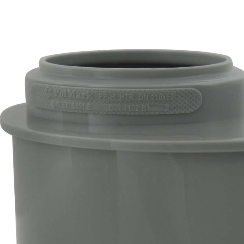 Polmark Ексцентрична редукція коротка ф 110x50 мм (79272)