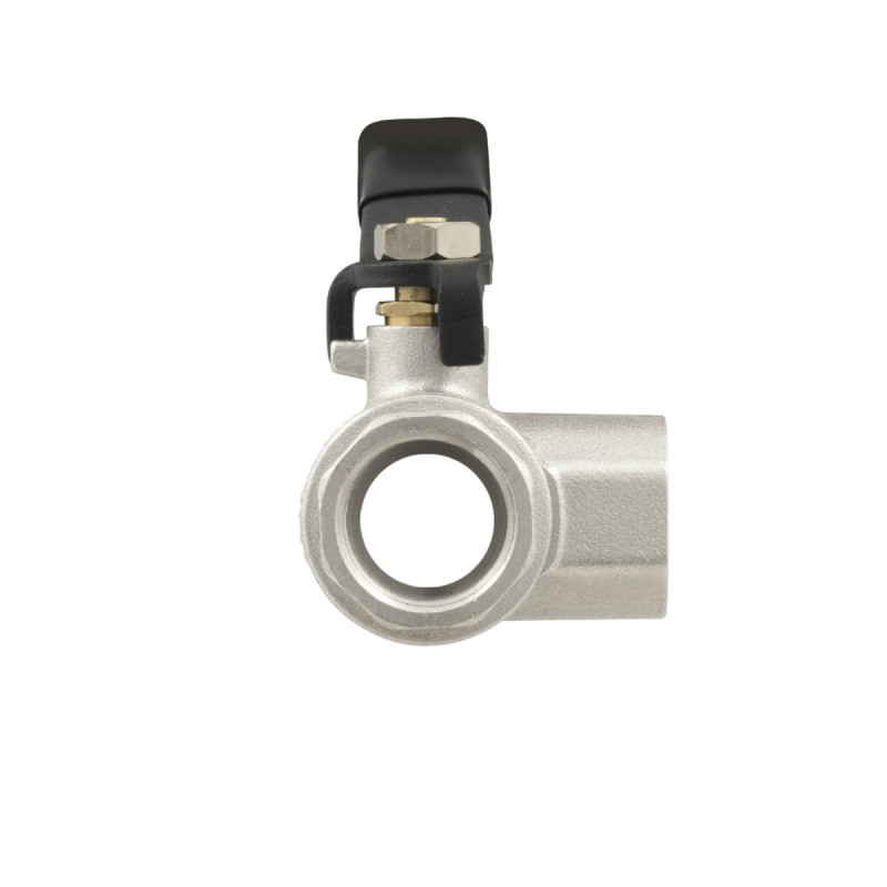 Raftec Кран кульовий триходовий BLACK DN15 1/2" ВВ TDRH01