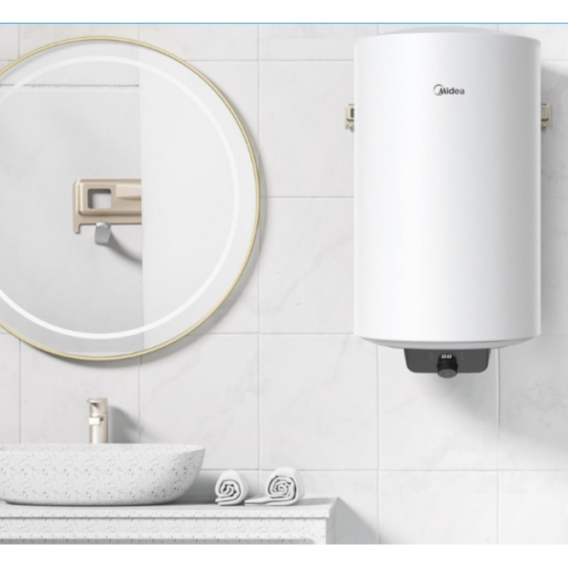 MIDEA Водонагреватель (бойлер) электрический 50 л. PRIME Wi-Fi D50-15EFG (W)