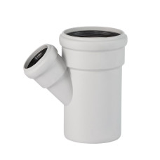 Ostendorf Тройник канализационный Dn 110/58 45° Skolan dB (335220)
