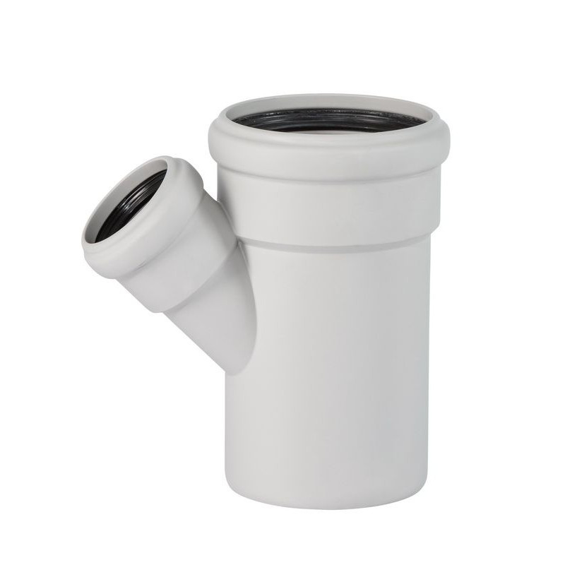 Ostendorf Тройник канализационный Dn 110/58 45° Skolan dB (335220)