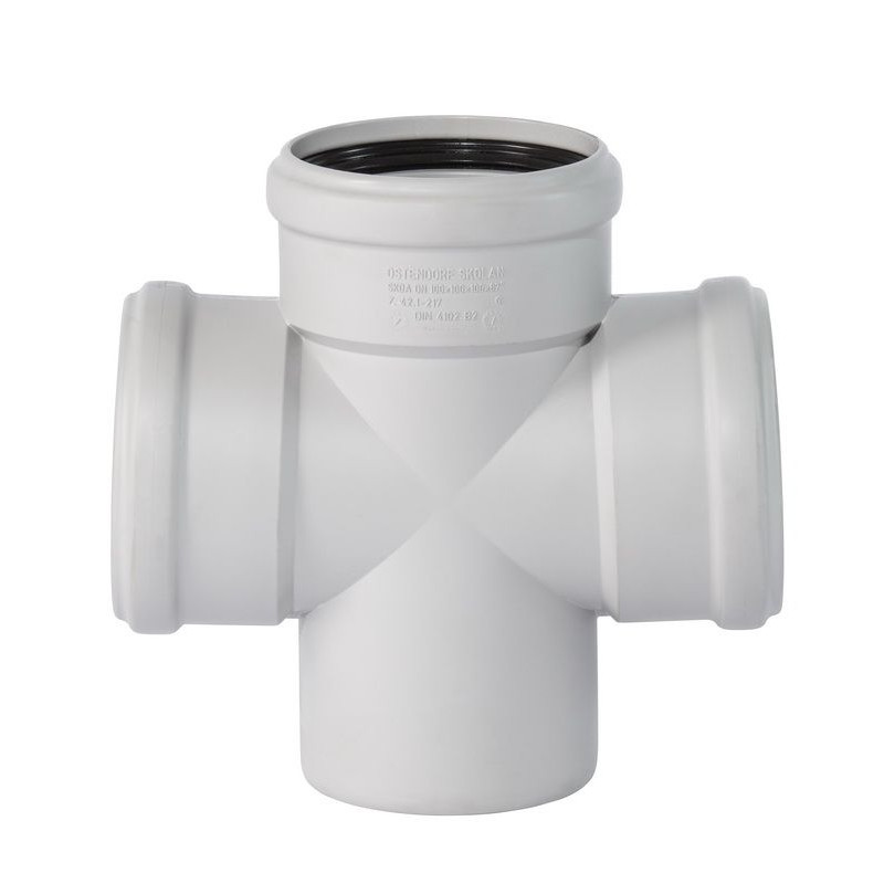 Ostendorf Крестовина канализационная Dn 110 87° Skolan dB (335900)