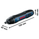 BOSCH Шуруповерт GO 2 акумуляторний, 3.6В, Li-ion, 1.5 Аг, 5Нм, 360 об/хв (06019H2103)