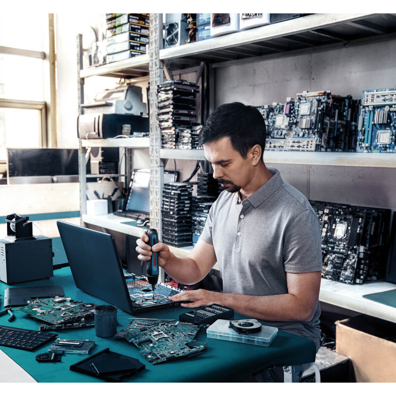 BOSCH Шуруповерт GO 2 акумуляторний, 3.6В, Li-ion, 1.5 Аг, 5Нм, 360 об/хв (06019H2103)