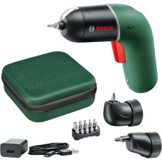 BOSCH Шуруповерт IXO VI (full), 4.5 Нм, 10 біт, 2 насадки, кейс (06039C7122)