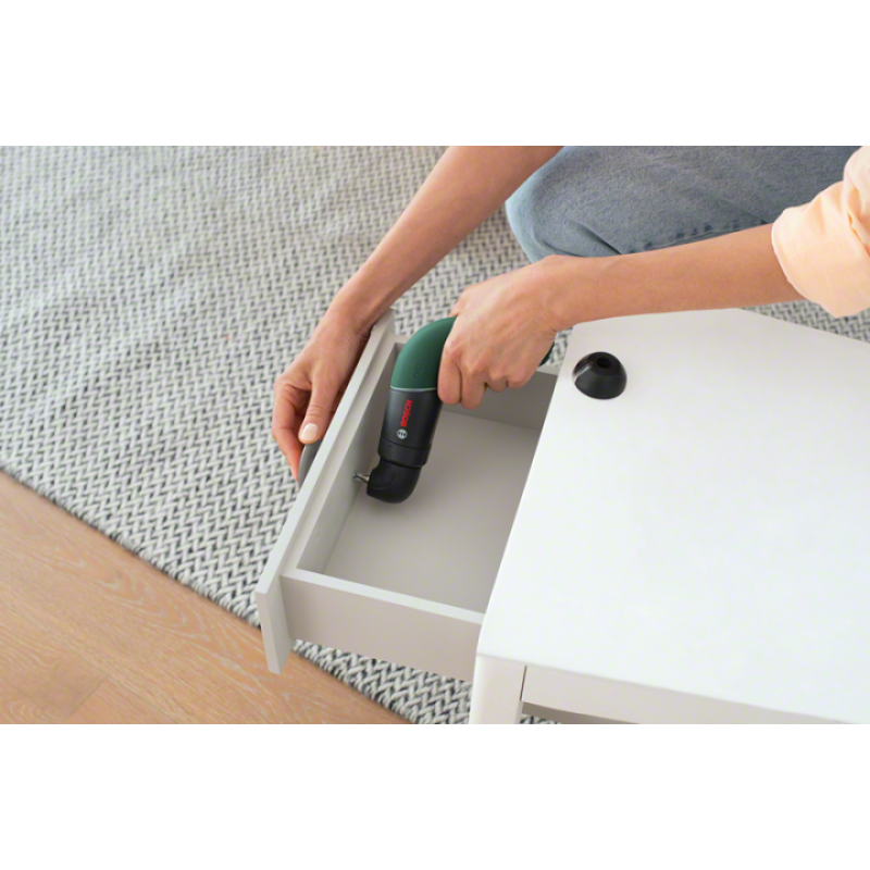 BOSCH Шуруповерт IXO VI (full), 4.5 Нм, 10 біт, 2 насадки, кейс (06039C7122)