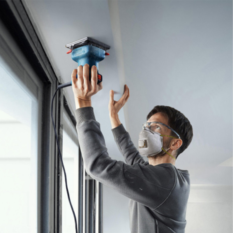 BOSCH Шліфмашина вібраційна GSS 140 A 220Вт платформа 101х112 28000кол·хв 1.1кг (06012A8021)