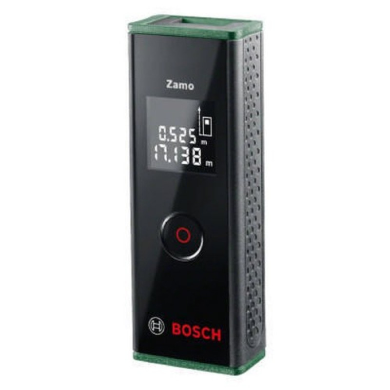BOSCH Далекомір лазерний Zamo SET, 0.15–20м, ±3мм, + 3 адаптера (0603672701)