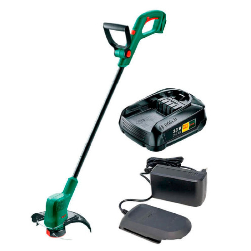 BOSCH Тример садовий EasyGrassCut 18V-230 акумуляторний, АКБ PBA 18V 2.0Ah W-B та AL 1810 CV (06008C1A03)