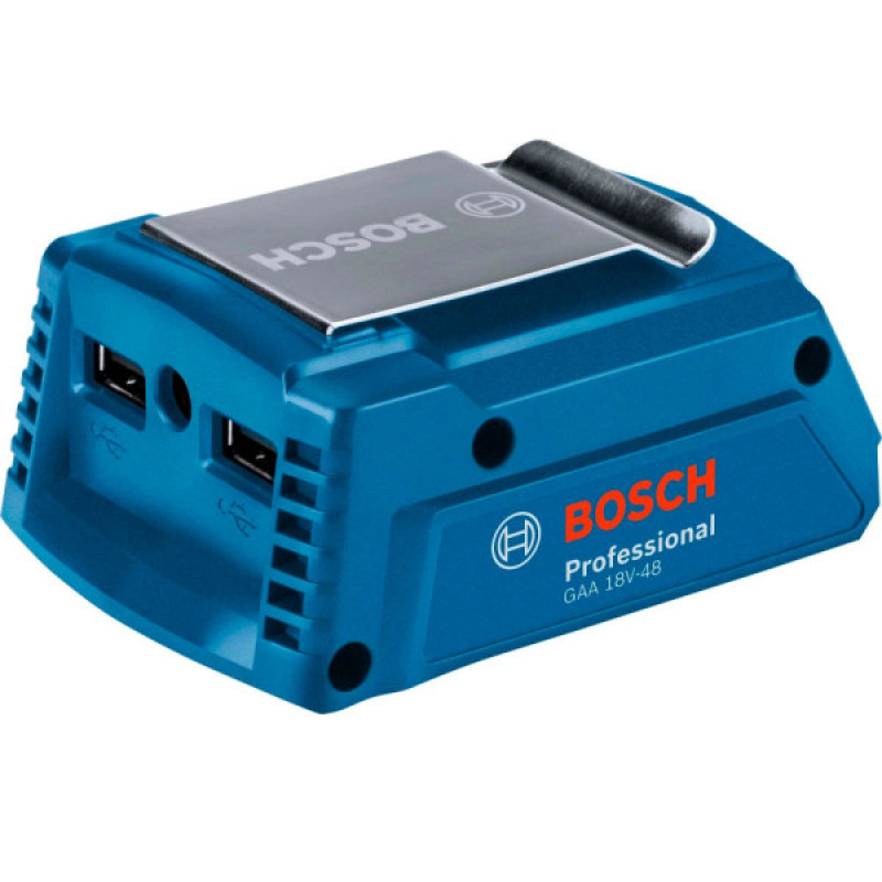 BOSCH Адаптер USB для батареї GAA 18V-48 Professional, 2.4А (06188000L6)