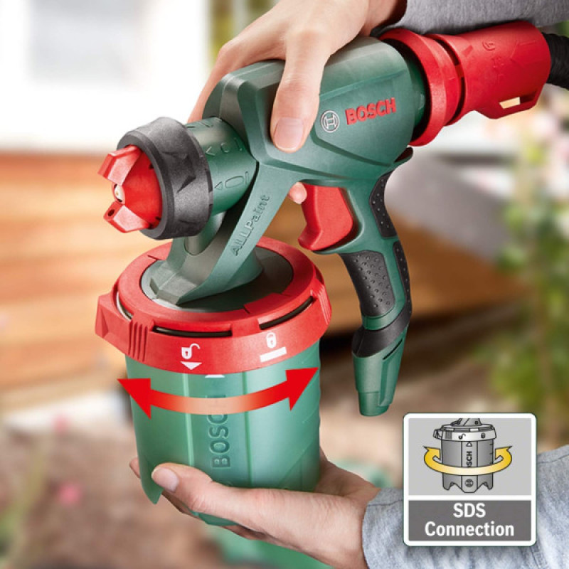 BOSCH Контейнер для фарби 1000 мл SDS, для PFS 3000-2, PFS 5000 E 1.600.A00.1GG (1600A001GG)