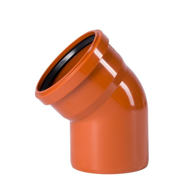 Ostendorf Отвод канализационный Dn 110 45° KG (220220)