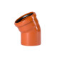 Ostendorf Отвод канализационный Dn 125 30° KG (221210)