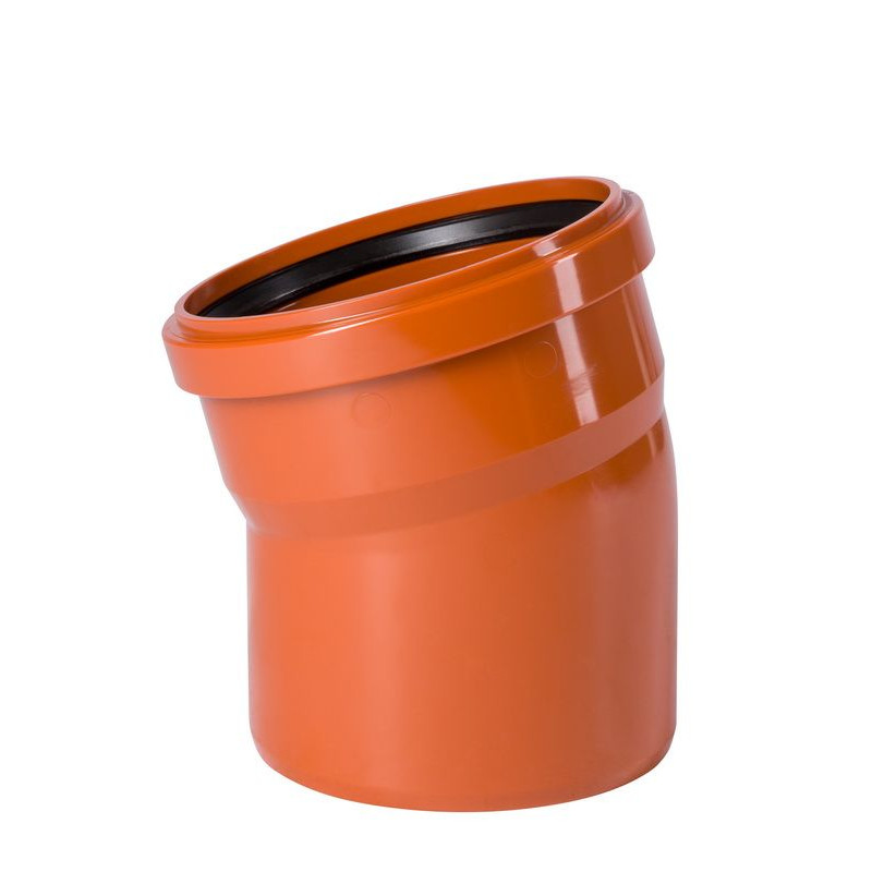 Ostendorf Отвод канализационный Dn 160 15° KG (222200)