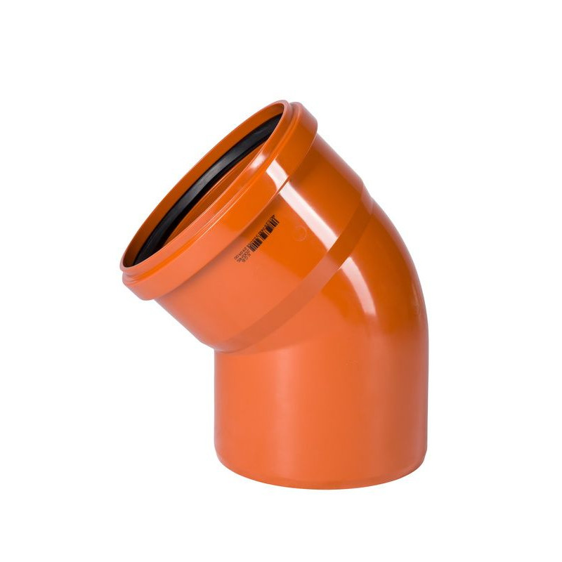 Ostendorf Отвод канализационный Dn 200 45° KG (223220)