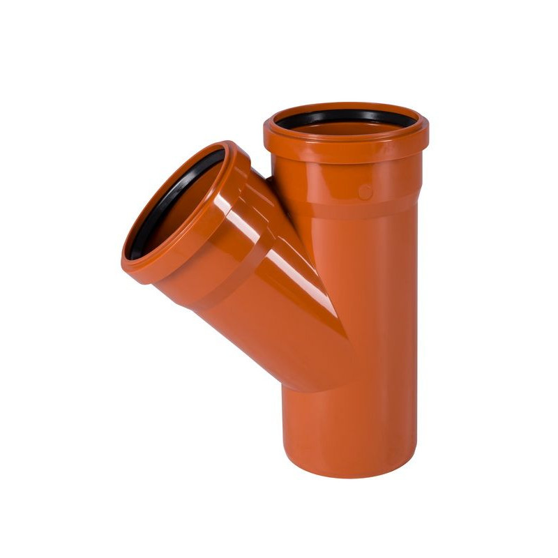 Ostendorf Тройник канализационный Dn 110/110 45° KG (220300)