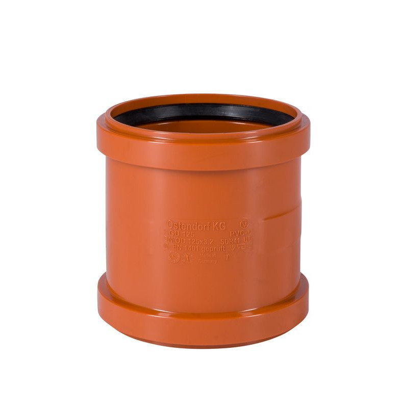 Ostendorf Муфта канализационная ремонтная (надвижная) Dn 125 KG (221500)