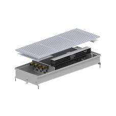 Carrera Внутрішньопідлоговий конвектор  SV2 Inox 400х2000х120+вент. DC24V (SV2I24dc_40/200/12)