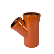 Ostendorf Тройник канализационный Dn 160/125 45° KG (222310)