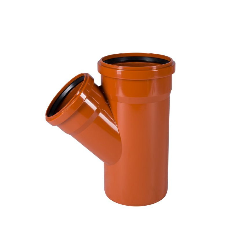 Ostendorf Тройник канализационный Dn 160/125 45° KG (222310)